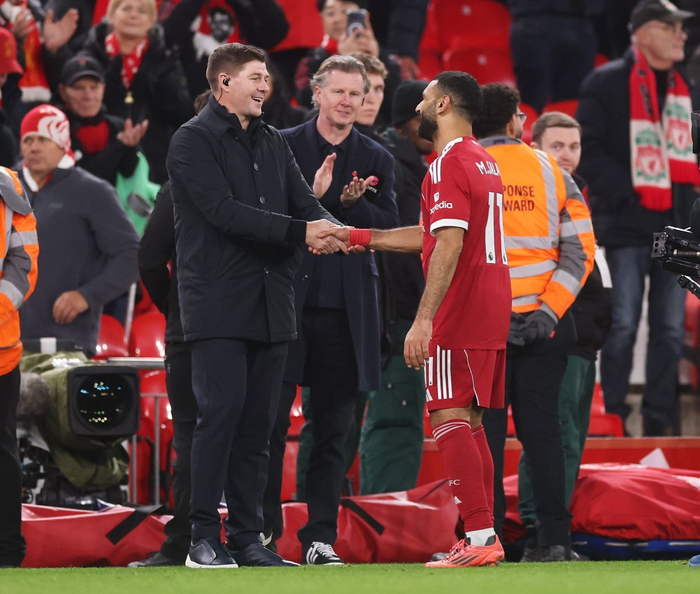 萨拉赫告别利物浦杰拉德私聊开导体面谢幕