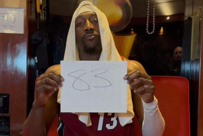 阿德巴约83分创纪录引争议 热火五连败遭联盟围